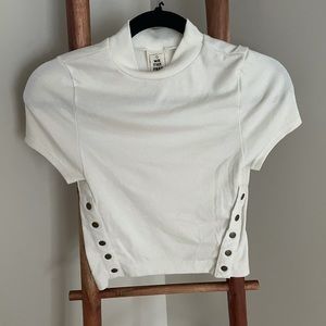Free People Turtleneck Tee